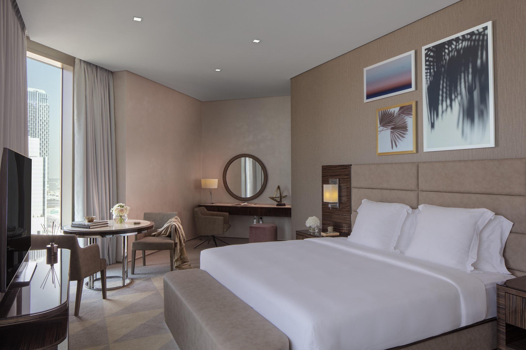 Hyde Hotel دبي المظهر الخارجي الصورة A bedroom at the hotel