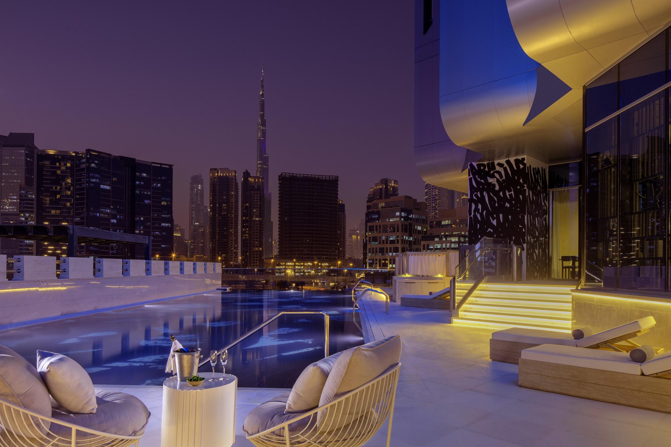 Hyde Hotel دبي المظهر الخارجي الصورة The Address Downtown Dubai